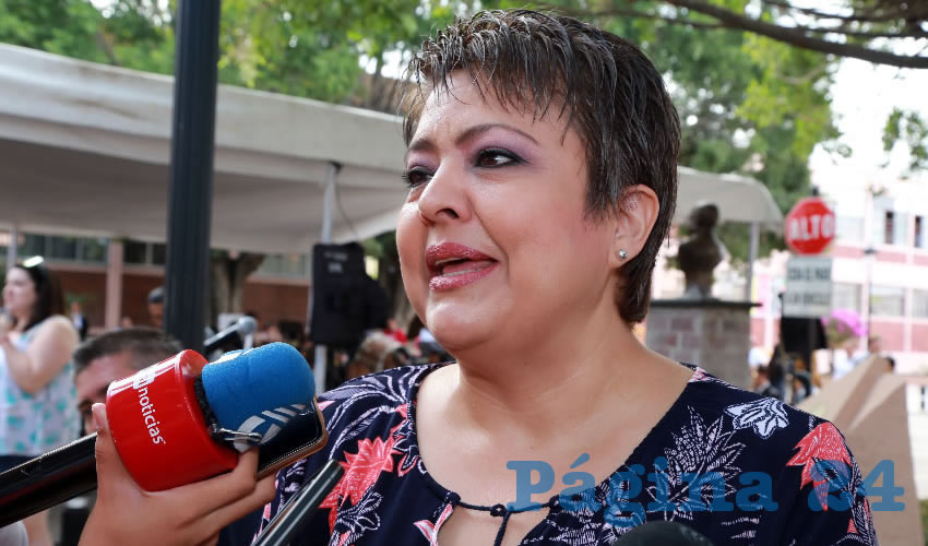 Guadalupe González Madrigal, presidenta de la Acocen