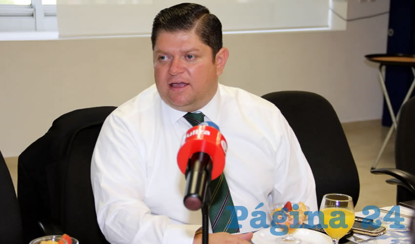 Mario Guevara Palomino, delegado del Infonavit en Aguascalientes