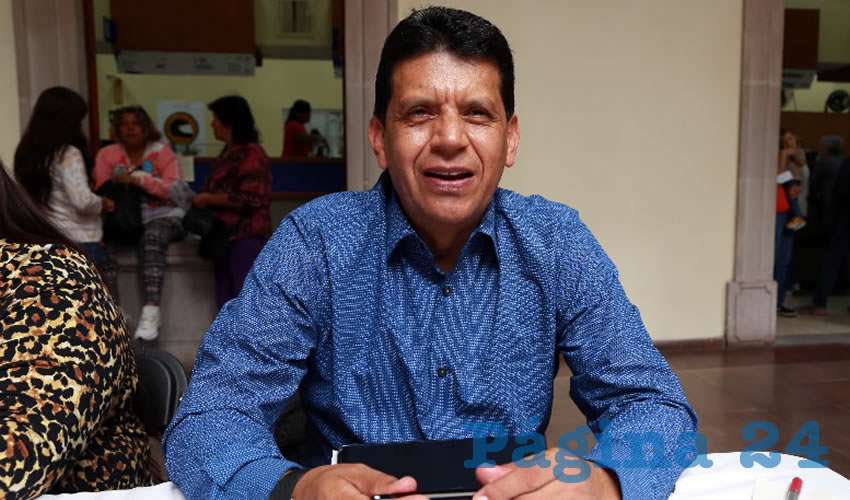 Marco Antonio Licón Dávila, secretario de Obras Públicas del Municipio (Foto: Eddylberto Luévano Santillán)