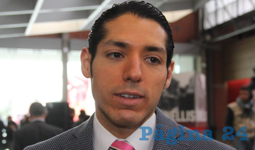 Otto Granados Franco, delegado de Sedesol en Aguascalientes (Foto: Eddylberto Luévano Santillán)
