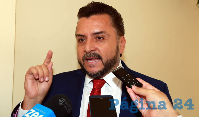 &Oacute;scar Ram&iacute;rez &Aacute;vila, miembro de la Confederaci&oacute;n de Organizaciones Sindicales (COS) (Foto: Eddylberto Lu&eacute;vano Santill&aacute;n)