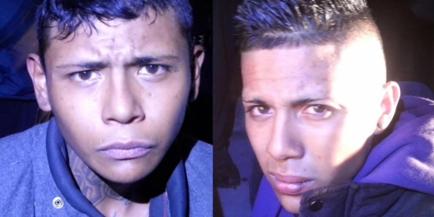 En foto de archivo, los gemelos Erick Daniel y Fabián Alejandro Arenas Martínez, fotografiados después de cometer una de sus tantos robos