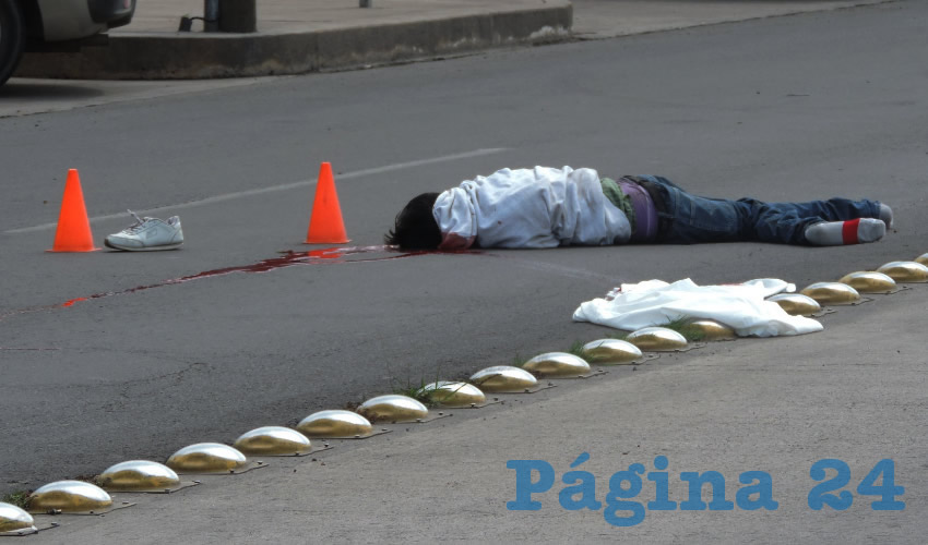 Fabián Alejandro Arenas Martínez “El Fabián” murió arrollado por una camioneta, sobre avenida De la Convención norte, frente al IMSS