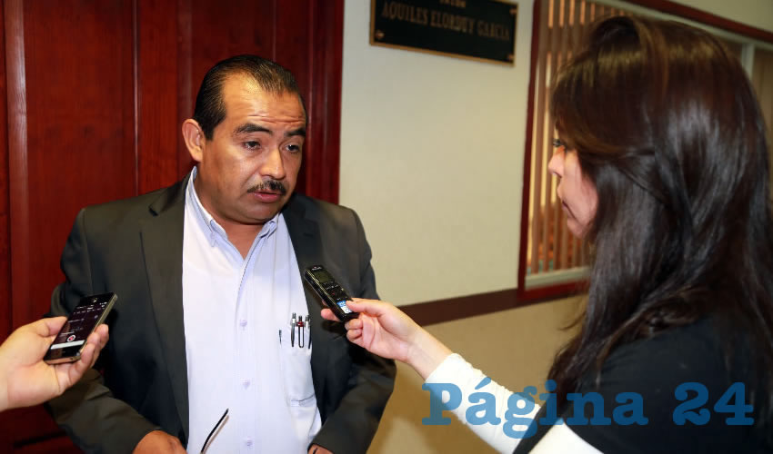 Alejandro Mendoza Villalobos, legislador local (Foto: Eddylberto Luévano Santillán)