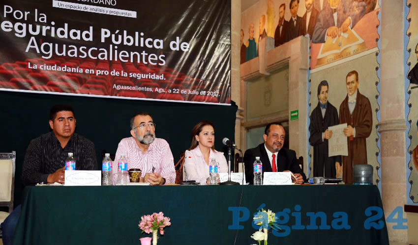 En el foro se abordaron las principales problem&aacute;ticas y necesidades en seguridad p&uacute;blica