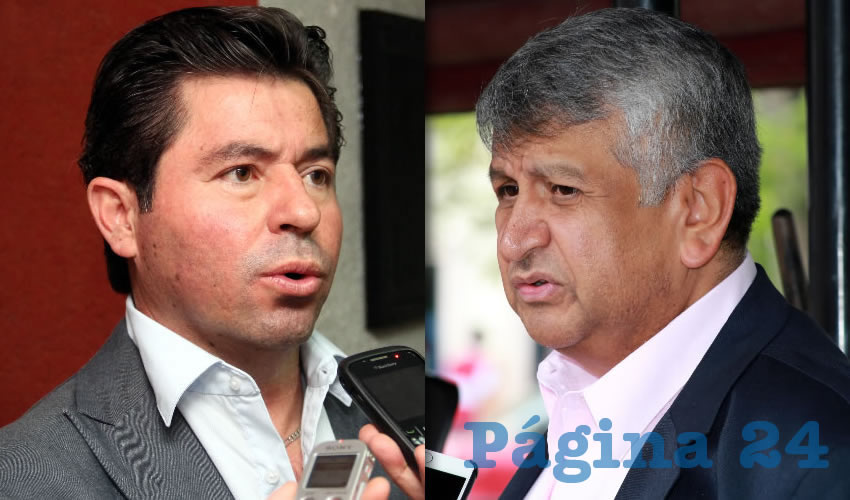 Jorge L&oacute;pez Mart&iacute;n, diputado federal | Gilberto Carlos Ornelas, militante perredista