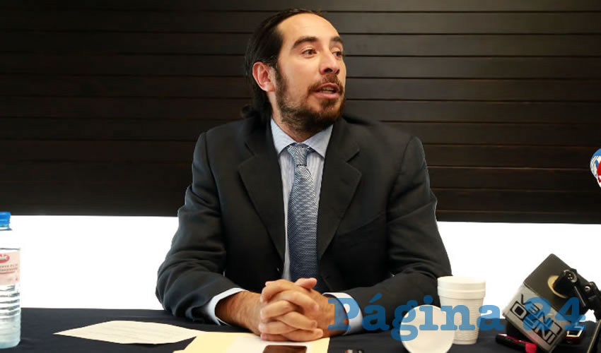 Axel Espinosa Teubel, presidente estatal de la Canadevi