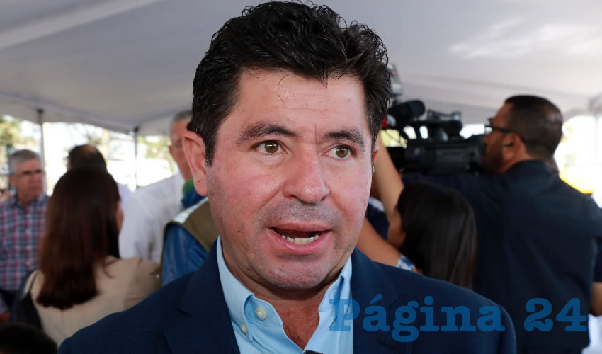Jorge López Martín, diputado federal (Foto: Eddylberto Luévano Santillán)