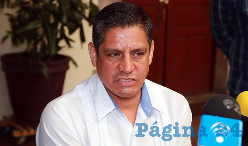 José Héctor Benítez López, secretario de Seguridad Pública Municipal