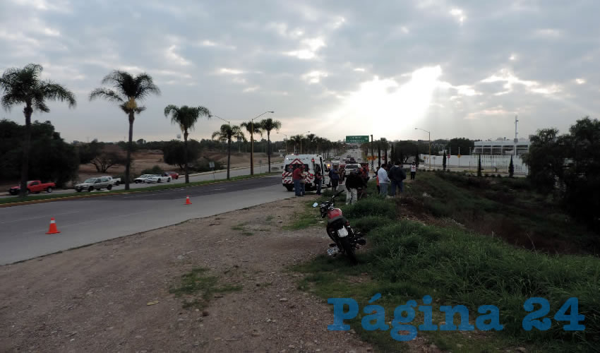 El percance ocurrió cerca del Centro de Convenciones de la Isla San Marcos