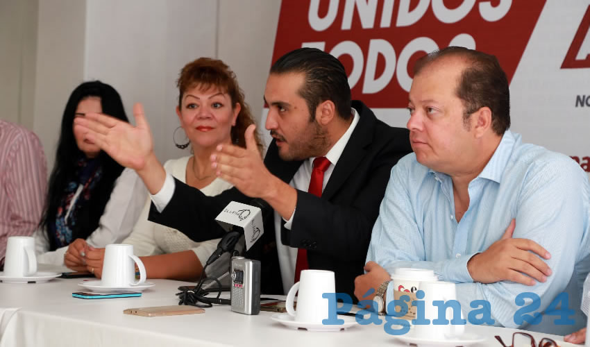 Aldo Ruiz Sánchez, presidente del Comité Ejecutivo Estatal de Morena (Foto: Eddylberto Lévano Santillán)