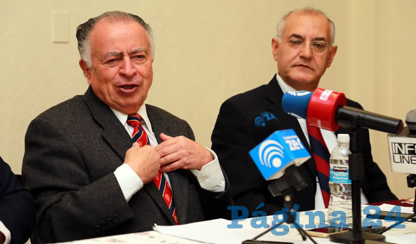 Rueda de prensa del Consejo de Laicos (Foto: Eddylberto Lu&eacute;vano Santill&aacute;n)