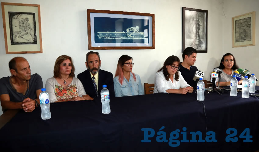 Rueda de prensa del Observatorio de Violencia Social y de G&eacute;nero de Aguascalientes (OVSGA) (Foto: Eddylberto Lu&eacute;vano Santill&aacute;n)
