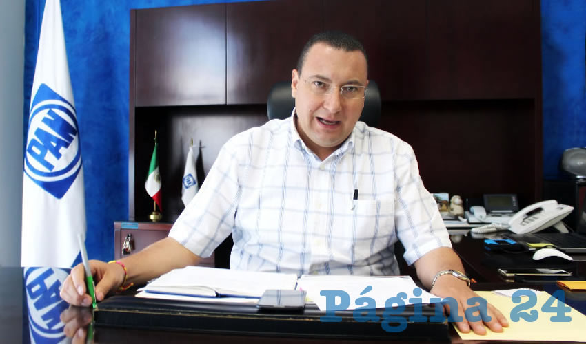 Paulo Gonzalo Mart&iacute;nez L&oacute;pez, presidente del PAN