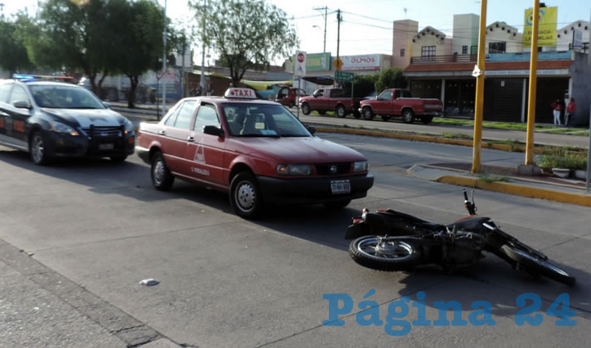 El accidente ocurri&oacute; en avenida Ajedrecistas, fraccionamiento Lomas del Mirador