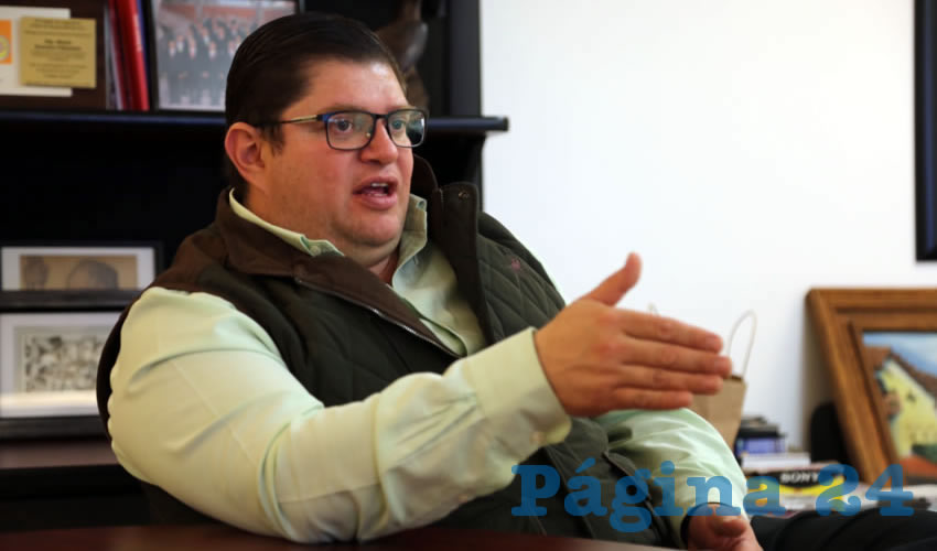 Mario Guevara Palomino, delegado del Infonavit en Aguascalientes