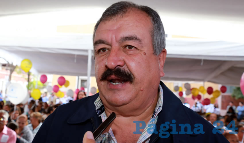 Jos&eacute; de Jes&uacute;s Guzm&aacute;n de Alba, presidente de la UGRH