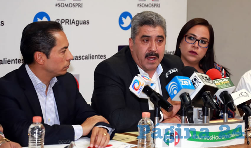 Francisco Escobedo Villegas, delegado del CEN del PRI (Foto: Eddylberto Lu&eacute;vano Santill&aacute;n)