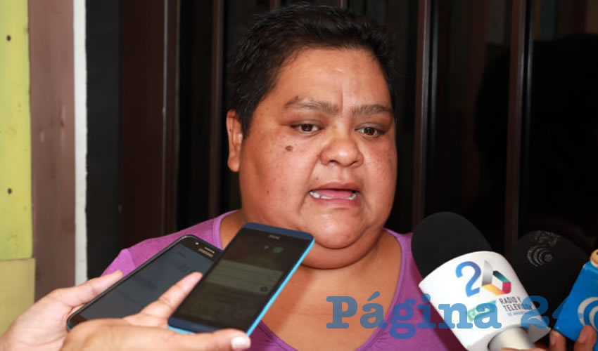 Chuy Tinoco, presidenta de la asociaci&oacute;n Movimiento Acci&oacute;n L&eacute;sbica Feminista (Foto: Eddylberto Lu&eacute;vano Santill&aacute;n)