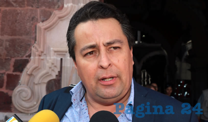 Jos&eacute; de Jes&uacute;s Altamira Acosta, titular de la Sicom (Foto: Eddylberto Lu&eacute;vano Santill&aacute;n)