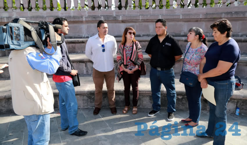 Exprofesores del ICTEA (Foto: Eddylberto Luévano Santillán)
