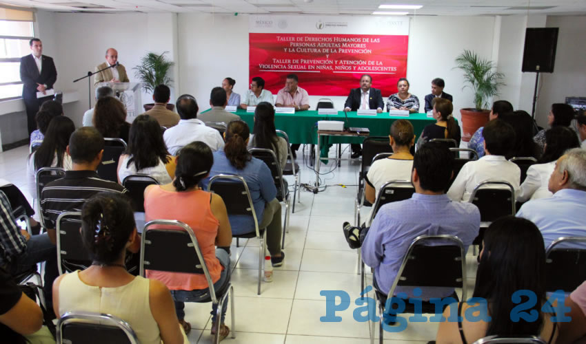 Las capacitaciones se realizan derivado del convenio nacional entre el ISSSTE y la CNDH