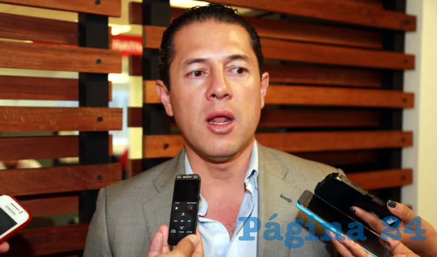 Gustavo Granados Corzo, delegado de la Secretaría de Economía en Aguascalientes (Foto: Eddylberto Luévano Santillán)