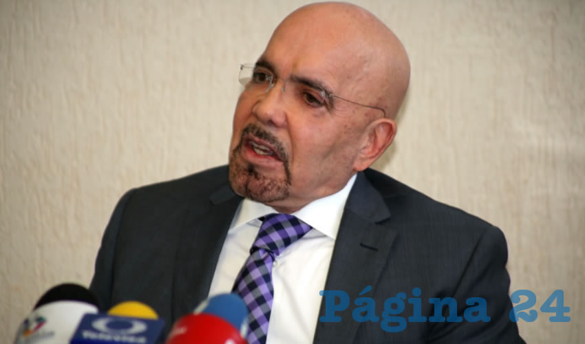 Diego Mart&iacute;nez Parra, delegado del IMSS en Aguascalientes