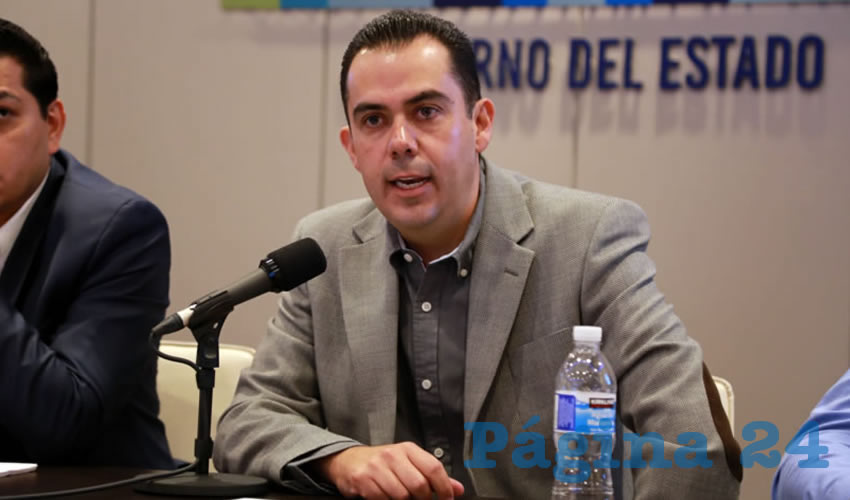 Manuel Alejandro González Martínez, titular de Sedrae (Foto: Eddylberto Luévano Santillán)