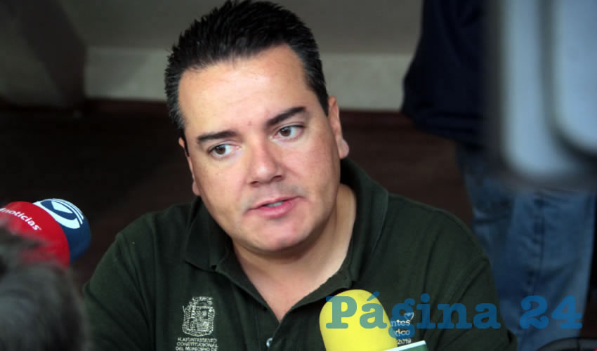 Héctor Eduardo Anaya Pérez, secretario de Servicios Públicos del Municipio (Foto: Eddylberto Luévano Santillán)