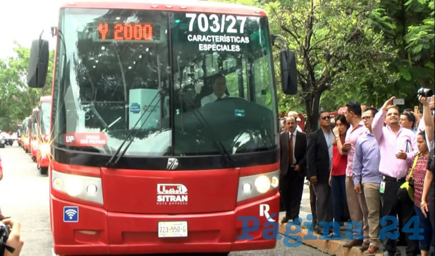 Los nuevos camiones de ruta empresa sustituirán los 136-A y la de lujo 703, aunque no serán troncales sino complementarios/Fotos: Francisco Andalón López 