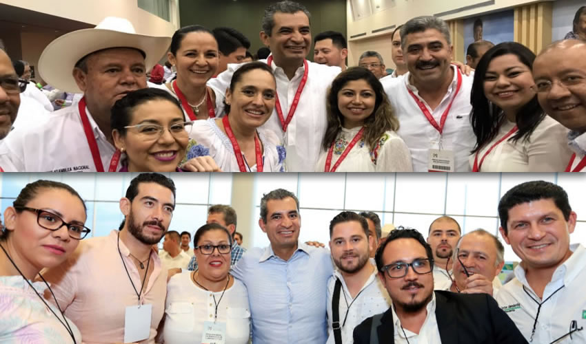 Los tricolores aguascalentenses se hicieron presentes en las diversas sedes de las Mesas Nacionales Temáticas rumbo a la Asamblea Nacional Ordinaria del PRI