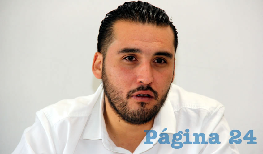 Aldo Ruiz Sánchez, presidente del Comité Ejecutivo Estatal de Morena