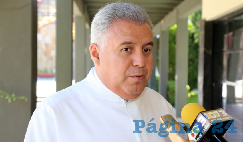 Rueda de prensa del Seminario Diocesano (Foto: Eddylberto Lu&eacute;vano Santill&aacute;n)