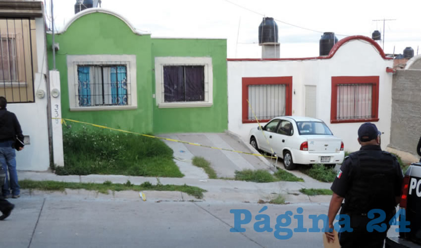 En esta casa del fraccionamiento Villas de Nuestra Se&ntilde;ora de la Asunci&oacute;n, se mat&oacute; Alejandra Guadalupe L&oacute;pez Alamillo