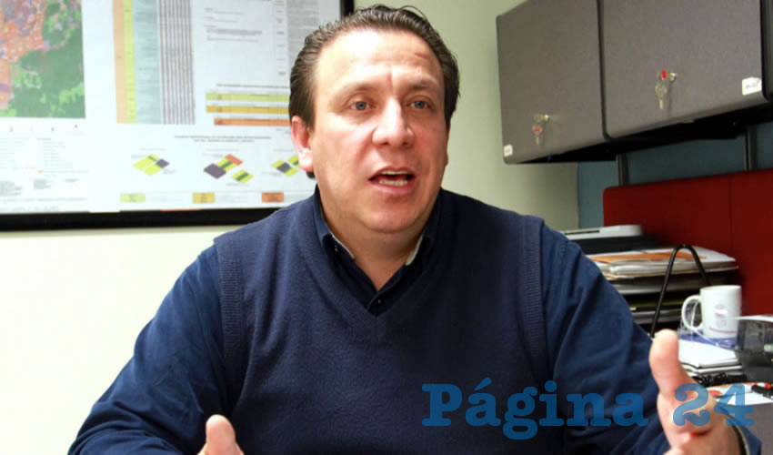 El titular del Implan, Jaime Gallo Camacho