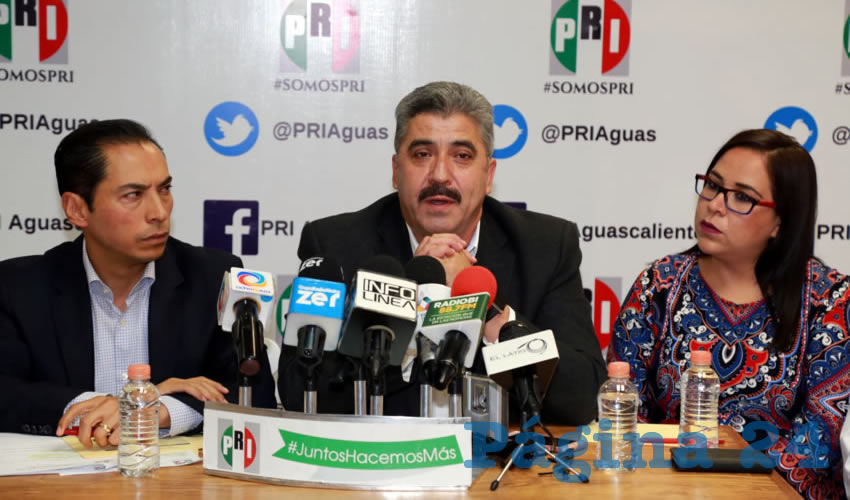 Francisco Escobedo Villegas, delegado del CEN del PRI en Aguascalientes