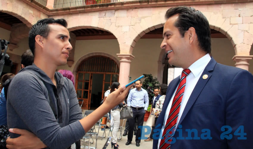 Víctor Legaspi Solís: Los más importante en esta feria, es poder transmitir la cultura gastronómica en todo el estado, así como con los turistas que visitan dicha feria, todo para que se conozca la buena comida que existe en Zacatecas, (Foto: Rocío Castro Alvarado)