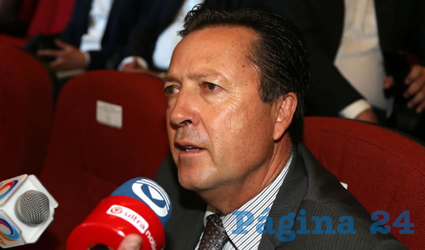 Raúl Silva Perezchica, director general del Instituto de Educación de Aguascalientes (Foto: Eddylberto Luévano Santillán)
