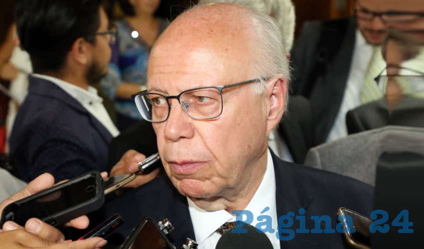 Jos&eacute; Narro Robles, secretario de Salud (Foto: Eddylberto Lu&eacute;vano Santill&aacute;n)