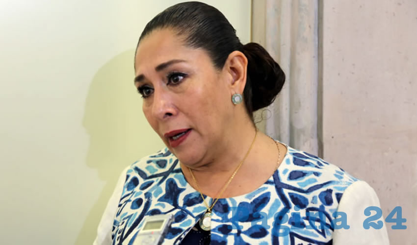 Mar&iacute;a del Carmen Mayela Mac&iacute;as Alvarado, legisladora local (Foto Eddylberto Lu&eacute;vano Santill&aacute;n)