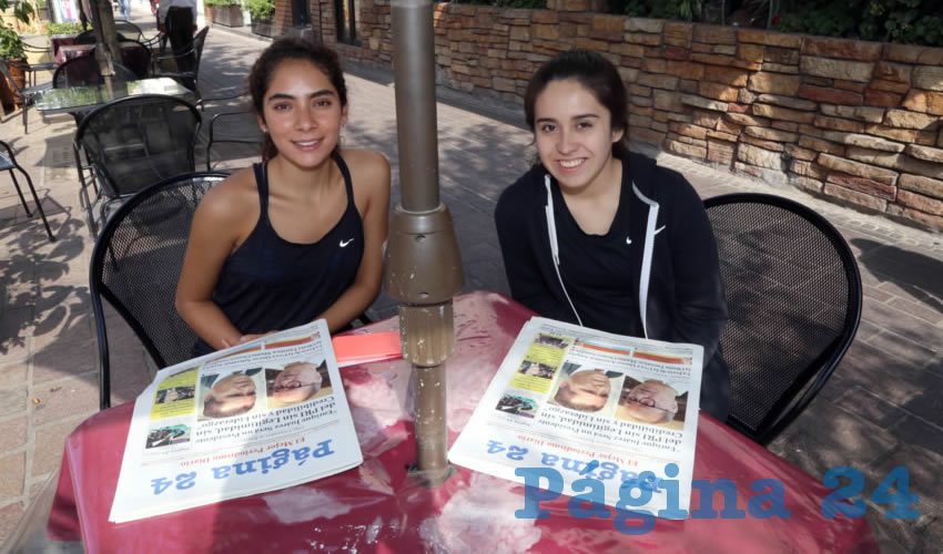En Las Antorchas compartieron el primer alimento del d&iacute;a Mixtli Gonz&aacute;lez Segura y Jennifer L&oacute;pez Salda&ntilde;a