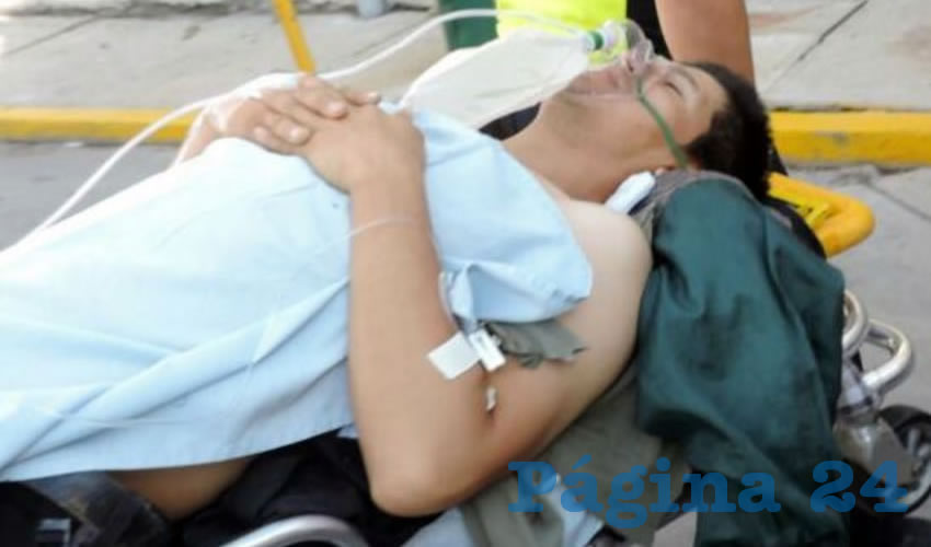 Sergio Valente fue trasladado a la Cl&iacute;nica dos del IMSS
