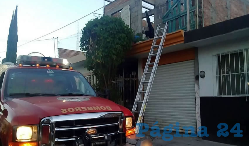La oportuna intervención de vecinos y rescatistas evitó que el accidente pasara a mayores