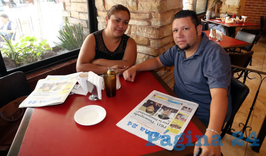 En Las Antorchas almorzaron Ana Paulina V&aacute;zquez Aguilar y Marco Zavala Ceballos