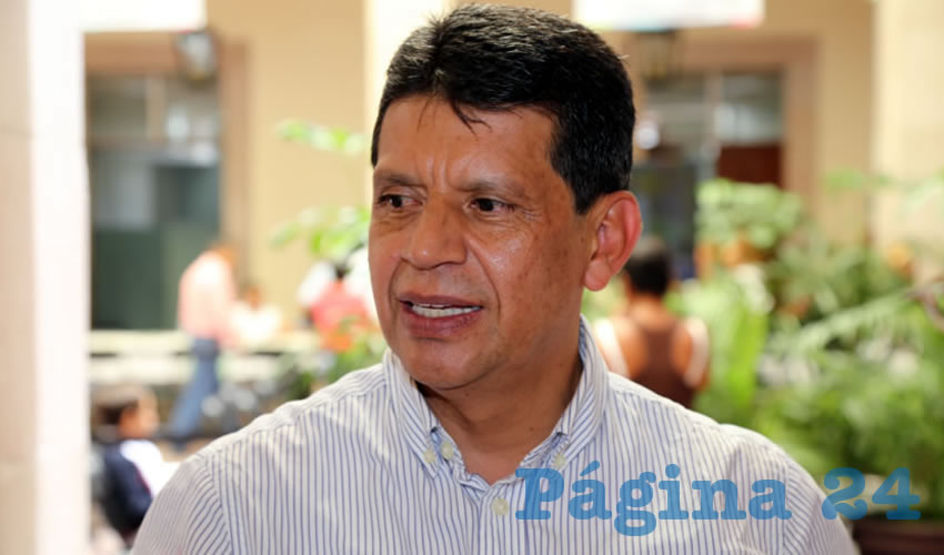Marco Antonio Licón Dávila, secretario de Obras Públicas del Municipio (Foto: Eddylberto Luévano Santillán)