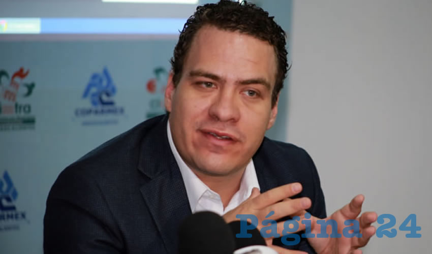 Francisco Ruiz L&oacute;pez, presidente estatal de la Coparmex