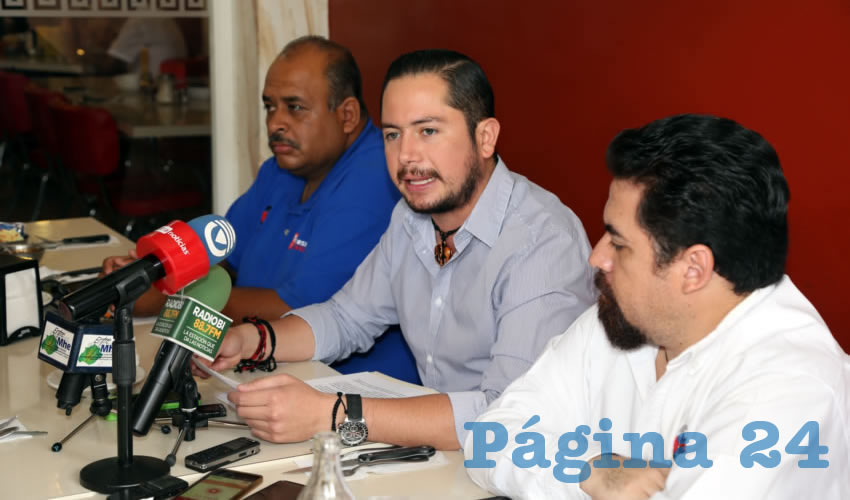 Jesús Enrique Ramírez Perez, secretario general de la CROM en Aguascalientes (Foto: Eddylberto Luévano Santillán)