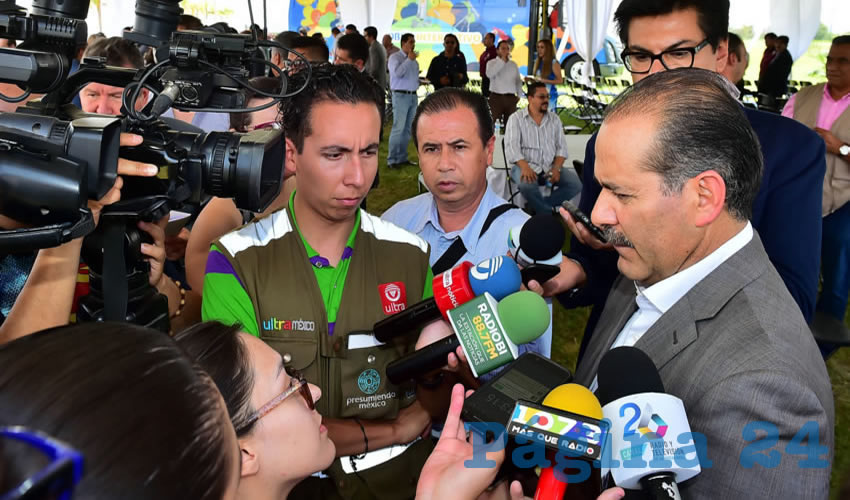 Mart&iacute;n Orozco Sandoval, gobernador del Estado