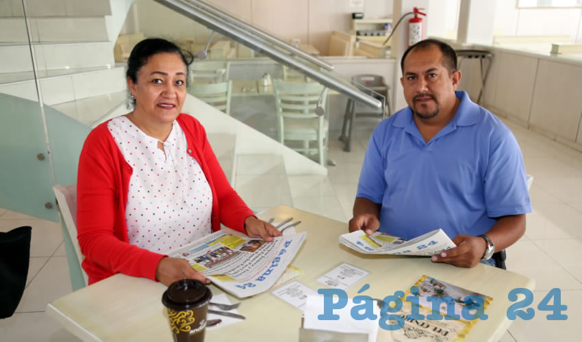 En el restaurante Del Centro almorzaron Sandra Guti&eacute;rrez Mor&aacute;n y Ricardo Bonilla Calzada